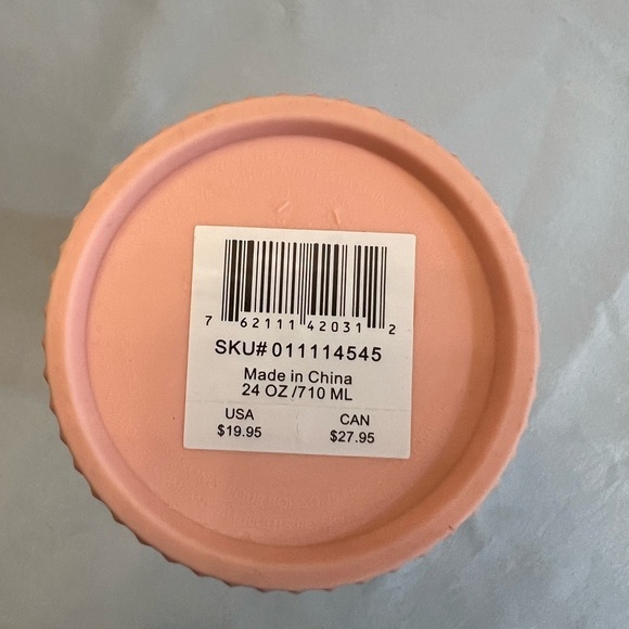 STARBUCKS Light Pink Studded Tumbler, No Straw, Venti 24oz. - Picture 4 of 5